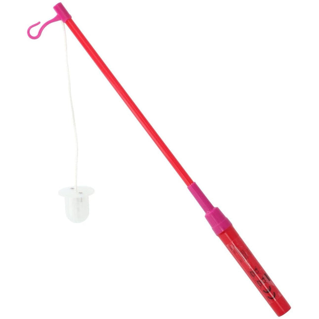 Lampionstokje Rood 40cm incl. batterij van Folat koop je bij Partywinkel