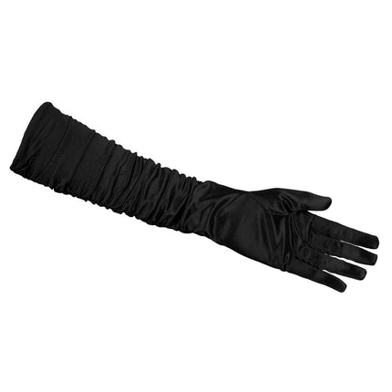 Lange Handschoenen Zwart van Boland koop je bij Partywinkel
