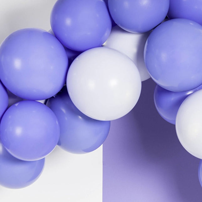 Lavendel Ballonnen Cornflower Blue 33cm 100st van Folat koop je bij Partywinkel