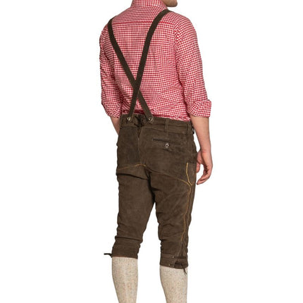 Lederhose Bruin Lang Gerlos van Partychimp koop je bij Partywinkel