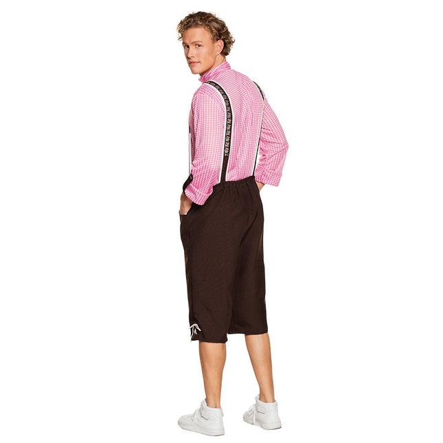 Lederhose en Blouse van Boland koop je bij Partywinkel