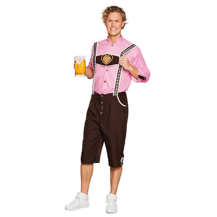Lederhose en Blouse van Boland koop je bij Partywinkel