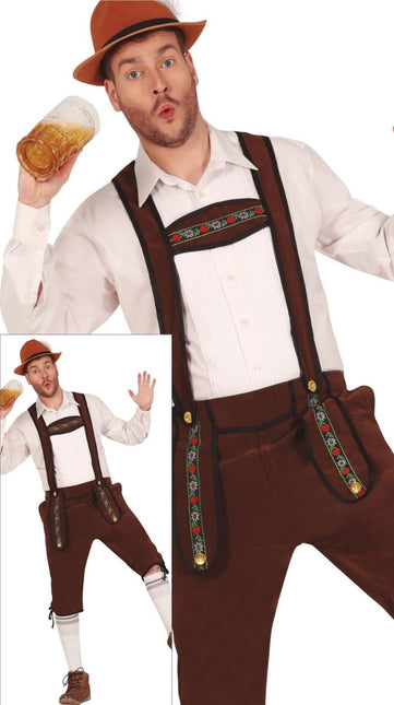 Lederhose Heren van Fiestas Guirca koop je bij Partywinkel