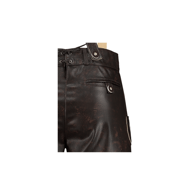 Lederhose Heren Leer van Haus Huberts koop je bij Partywinkel