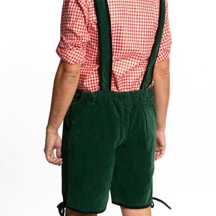 Lederhose Kort Groen van Partychimp koop je bij Partywinkel