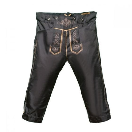 Lederhose Lang Zwart en Bretels van Tannhauser koop je bij Partywinkel