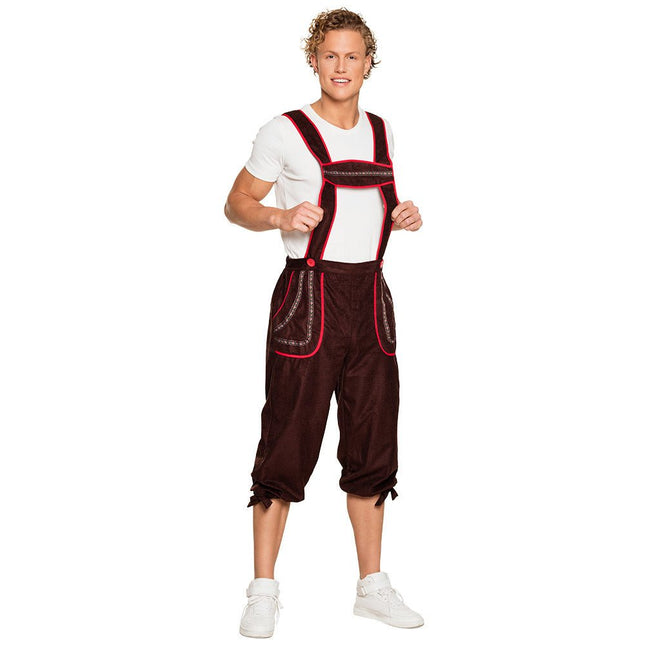 Lederhose M van Boland koop je bij Partywinkel