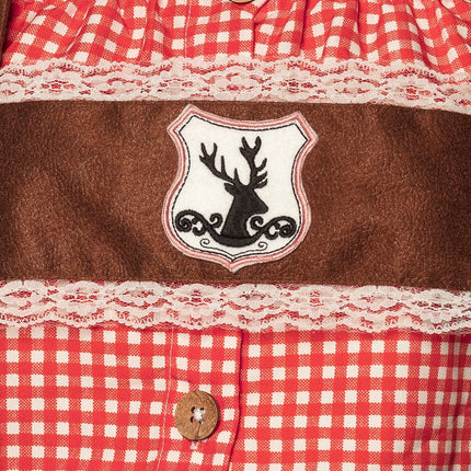 Lederhose met Blouse Dames van Boland koop je bij Partywinkel