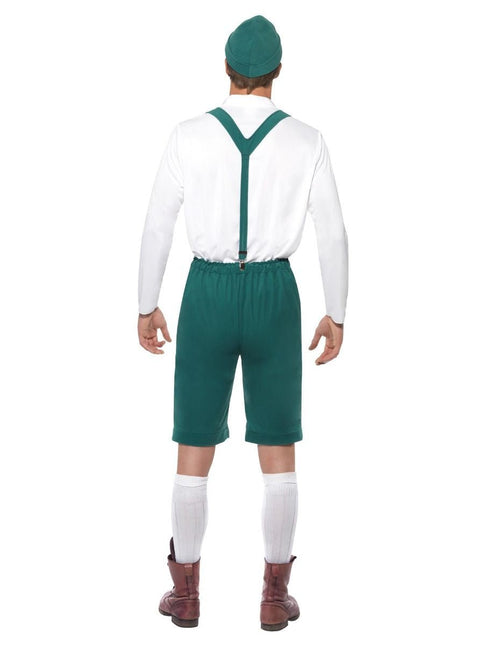 Lederhose Set Groen van Smiffys koop je bij Partywinkel