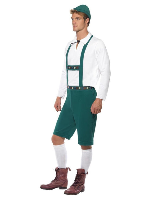Lederhose Set Groen van Smiffys koop je bij Partywinkel