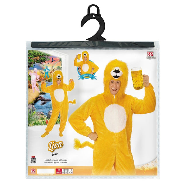 Leeuw Jumpsuit Geel van Widmann koop je bij Partywinkel