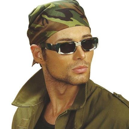 Leger Bandana van Widmann koop je bij Partywinkel