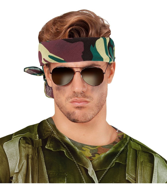 Leger Bandana van Widmann koop je bij Partywinkel