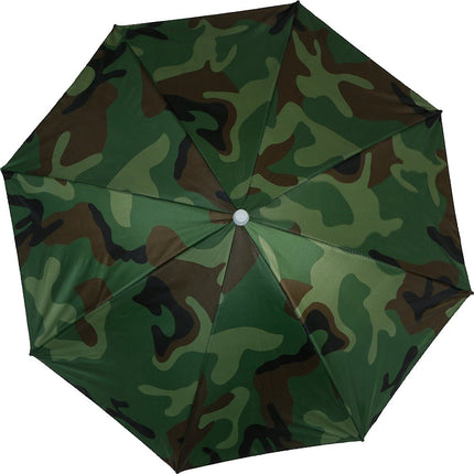 Leger Hoofd Paraplu 70cm van Fiestas Guirca koop je bij Partywinkel