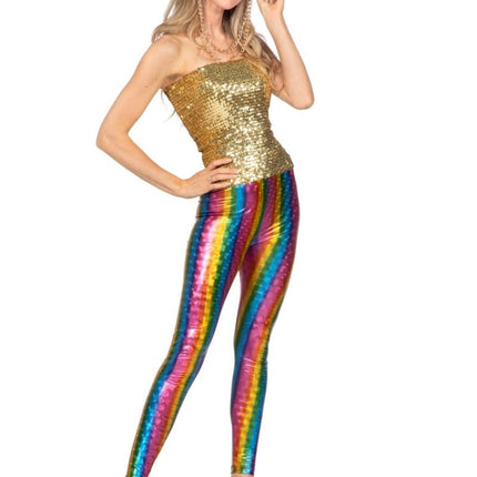 Legging Dames Regenboog van Wilbers & Wilbers koop je bij Partywinkel