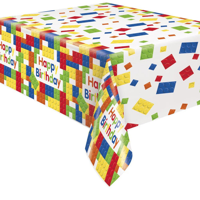 Lego Tafelkleed 2,13m van Unique koop je bij Partywinkel