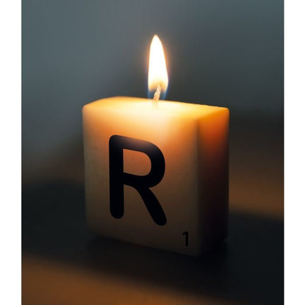 Letter Kaarsje R 4cm van Paper Dreams koop je bij Partywinkel