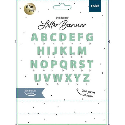 Letterbanner Set Diy van Folat koop je bij Partywinkel