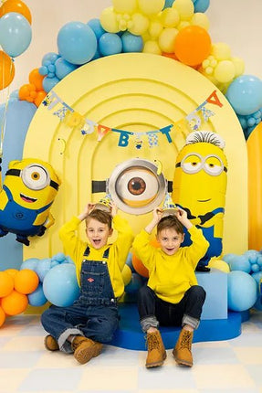 Letterslinger Minions Happy Birthday 1,53m van Partydeco koop je bij Partywinkel