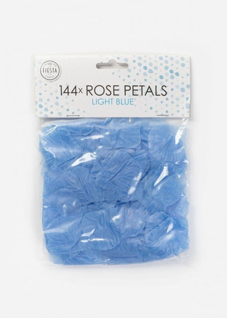 Licht Blauwe Rozenblaadjes 144st van WeFiesta koop je bij Partywinkel