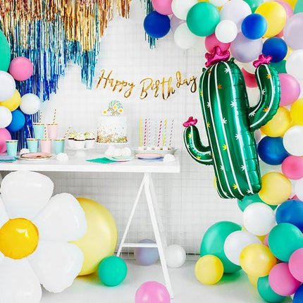 Lichtblauw Deurgordijn 2,5m van Partydeco koop je bij Partywinkel