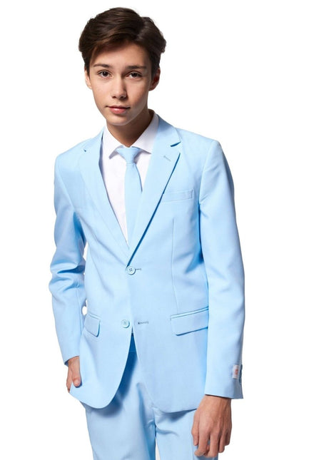Lichtblauw Pak Jongen Tiener OppoSuits van OppoSuits koop je bij Partywinkel