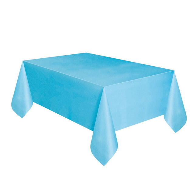 Lichtblauw Tafelkleed Compact 2,74m van Unique koop je bij Partywinkel