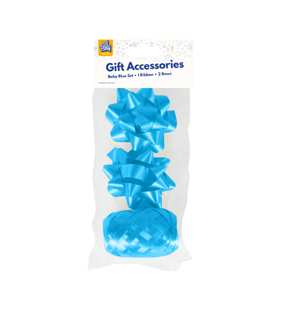 Lichtblauwe Cadeauverpakking Set 3 delig van Paper Dreams koop je bij Partywinkel