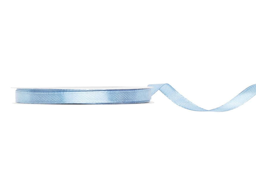 Lichtblauwe Lint 6Mm Light Misty 25m van Partydeco koop je bij Partywinkel
