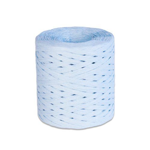 Lichtblauwe Lint Papier 200m van Haza Witbaard koop je bij Partywinkel