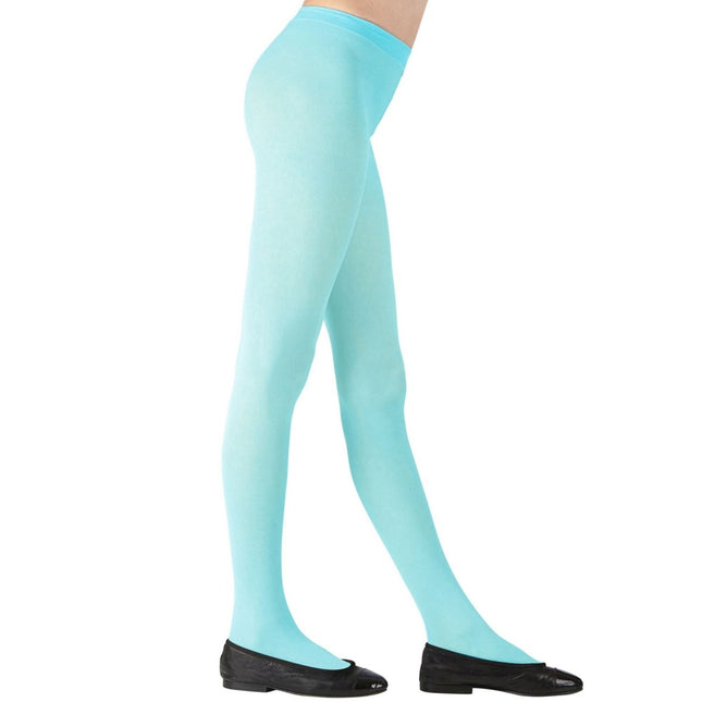 Lichtblauwe Panty Kind van Widmann koop je bij Partywinkel