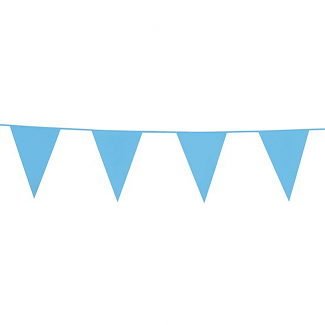Lichtblauwe Slingers 10m van WeFiesta koop je bij Partywinkel