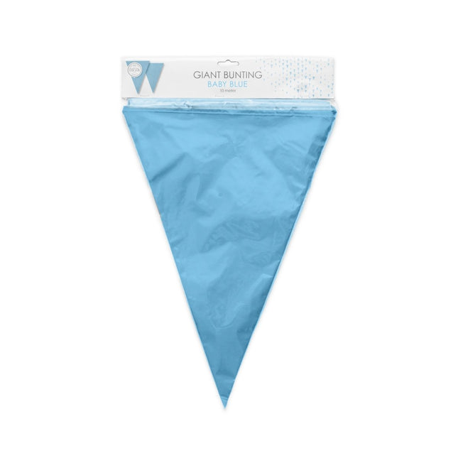 Lichtblauwe XL Slingers 10m van WeFiesta koop je bij Partywinkel