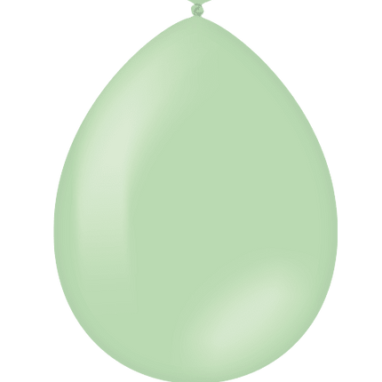 Lichtgroene Ballonnen Pastel 30cm 10st van Paper Dreams koop je bij Partywinkel
