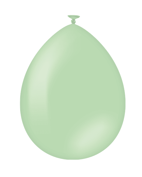Lichtgroene Ballonnen Pastel 30cm 10st van Paper Dreams koop je bij Partywinkel