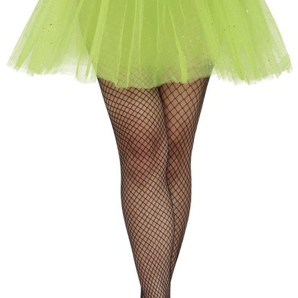 Lichtgroene Tutu Dames Glitter 40cm van Fiestas Guirca koop je bij Partywinkel