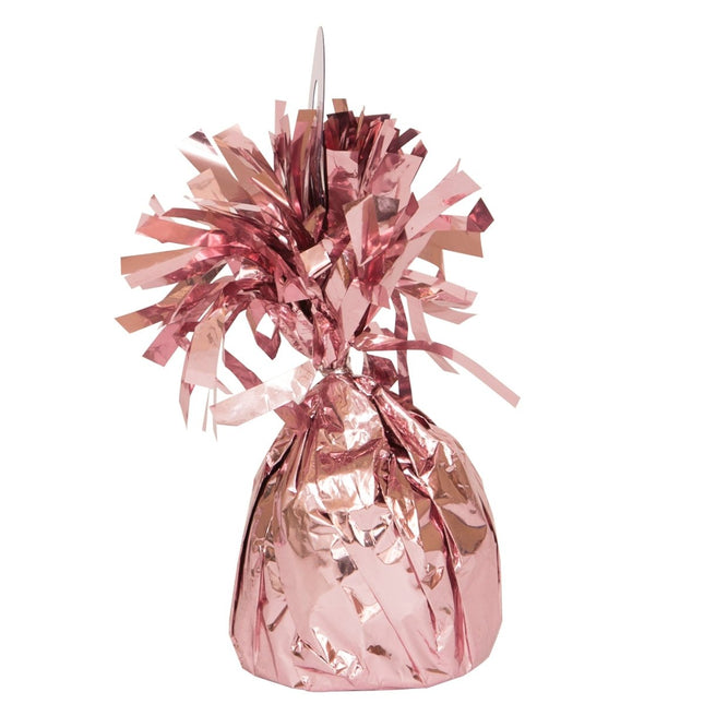 Lichtroze Ballon Gewicht 21cm van Unique koop je bij Partywinkel