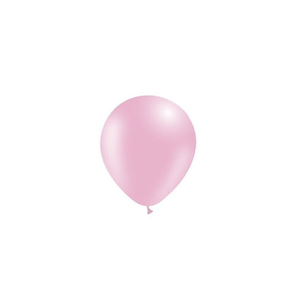 Lichtroze Ballonnen 14cm 100st van Balloonia koop je bij Partywinkel