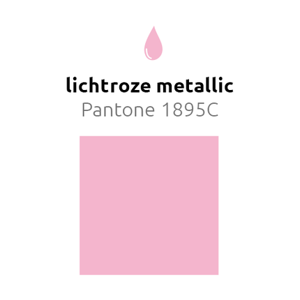 Lichtroze Ballonnen Metallic 30cm 10st van Balloonia koop je bij Partywinkel