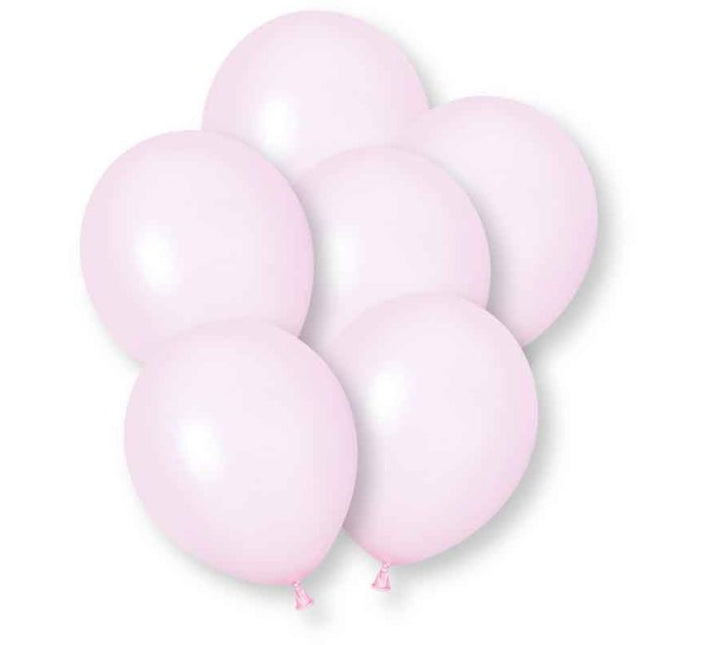 Lichtroze Ballonnen Premium 30cm 10st van Unique koop je bij Partywinkel
