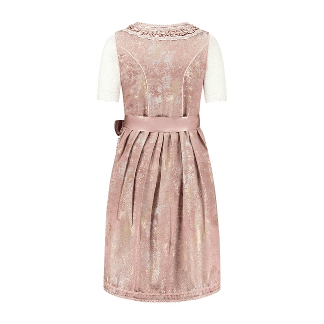 Lichtroze Dirndl Jurk Oktoberfest Dames 2 Delig van Haus Huberts koop je bij Partywinkel