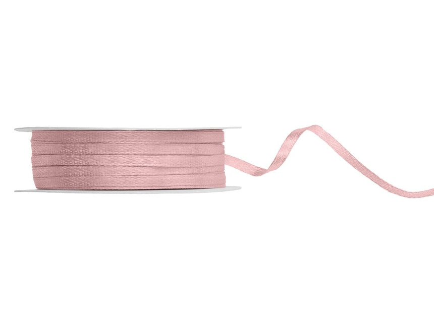 Lichtroze Lint 3Mm 50m van Partydeco koop je bij Partywinkel