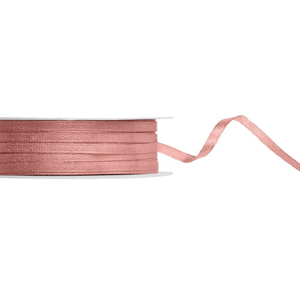 Lichtroze Lint 3Mm Satijn 50m van Partydeco koop je bij Partywinkel