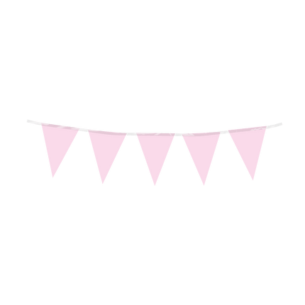 Lichtroze Slinger Mini 3m van Paper Dreams koop je bij Partywinkel