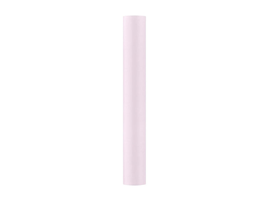 Lichtroze Tafelloper 36cm 9m van Partydeco koop je bij Partywinkel