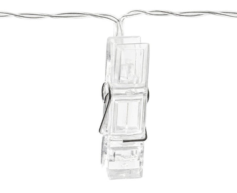 Lichtslinger LED Knijpers 1,4m van Partydeco koop je bij Partywinkel