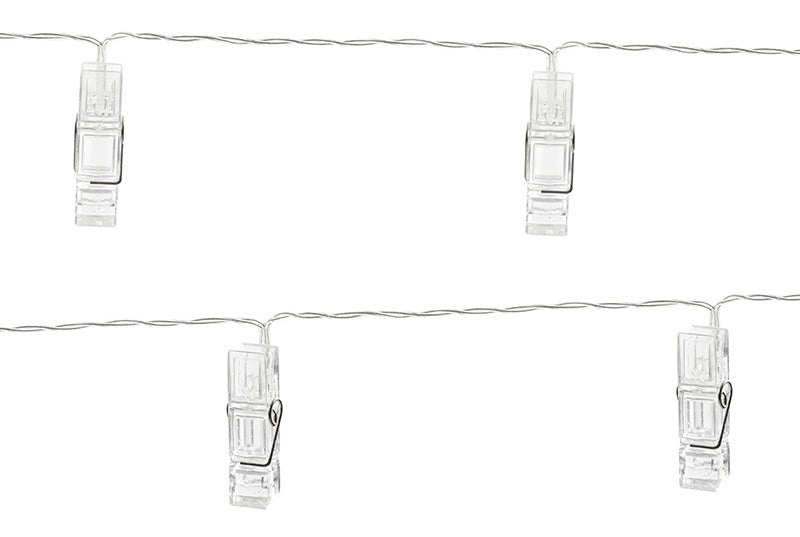 Lichtslinger LED Knijpers 1,4m van Partydeco koop je bij Partywinkel