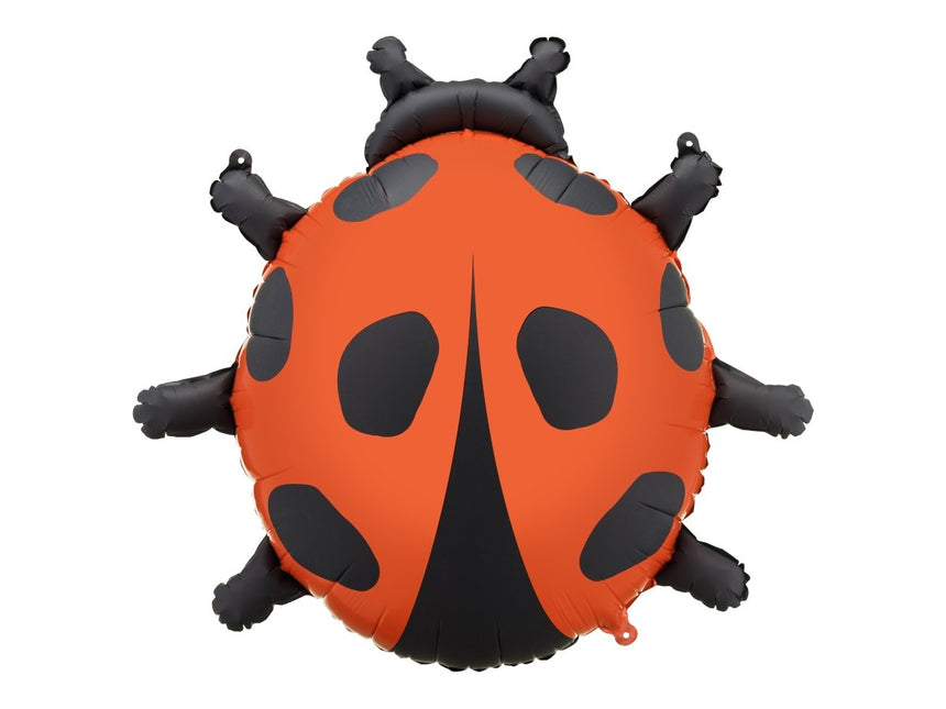 Lieveheersbeestje Helium Ballon Leeg 85cm van Partydeco koop je bij Partywinkel