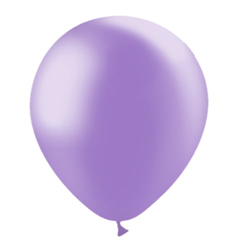 Lila Ballonnen Metallic 30cm 50st van Balloonia koop je bij Partywinkel