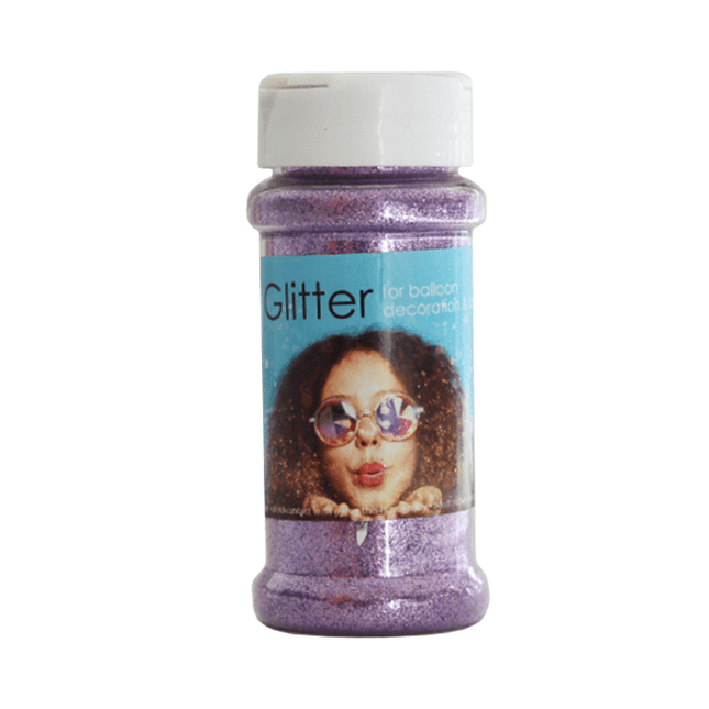 Lila Glitters 100gr van WeFiesta koop je bij Partywinkel